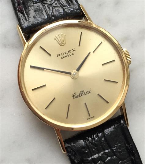 rolex cellini gold damen|vintage gold Rolex cellini watch.